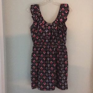 Adorable Owl Print Dress